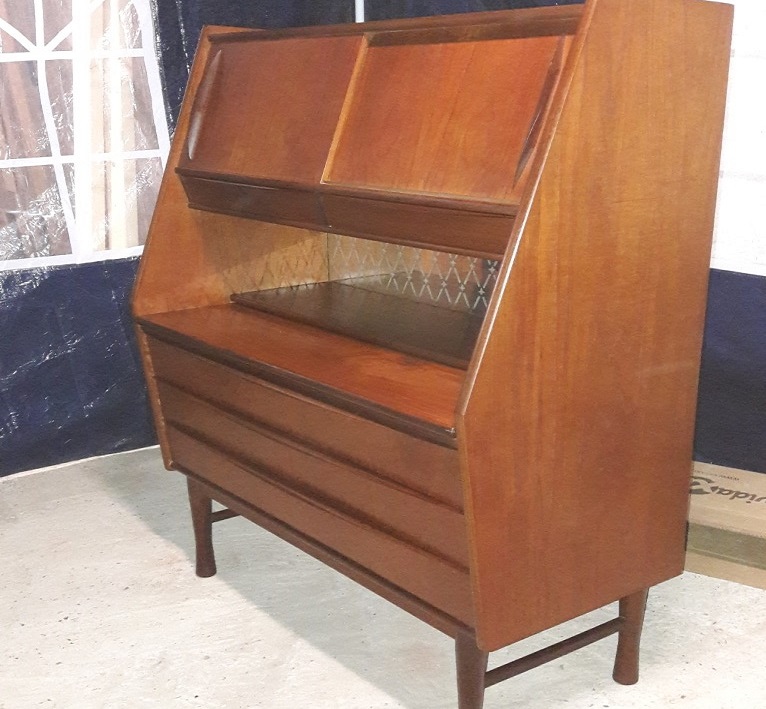 dressoir bureau teak