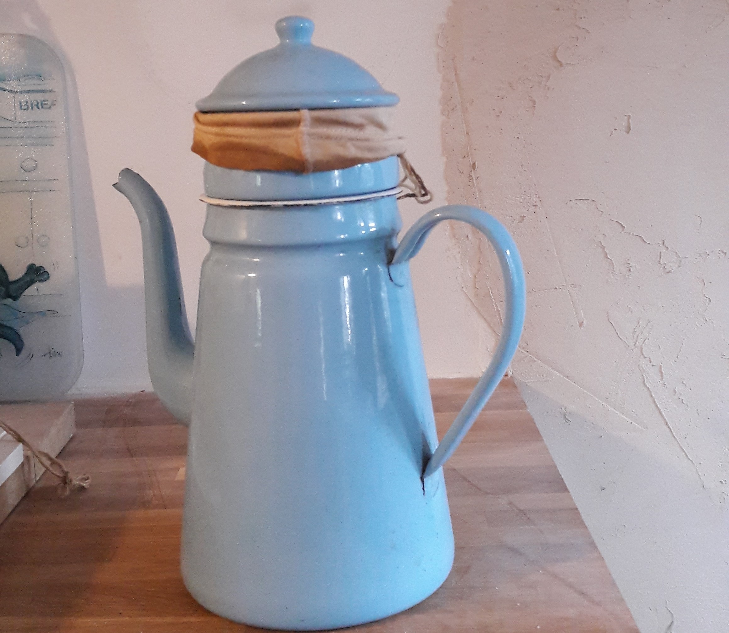 koffiekan blauw IB Laursen